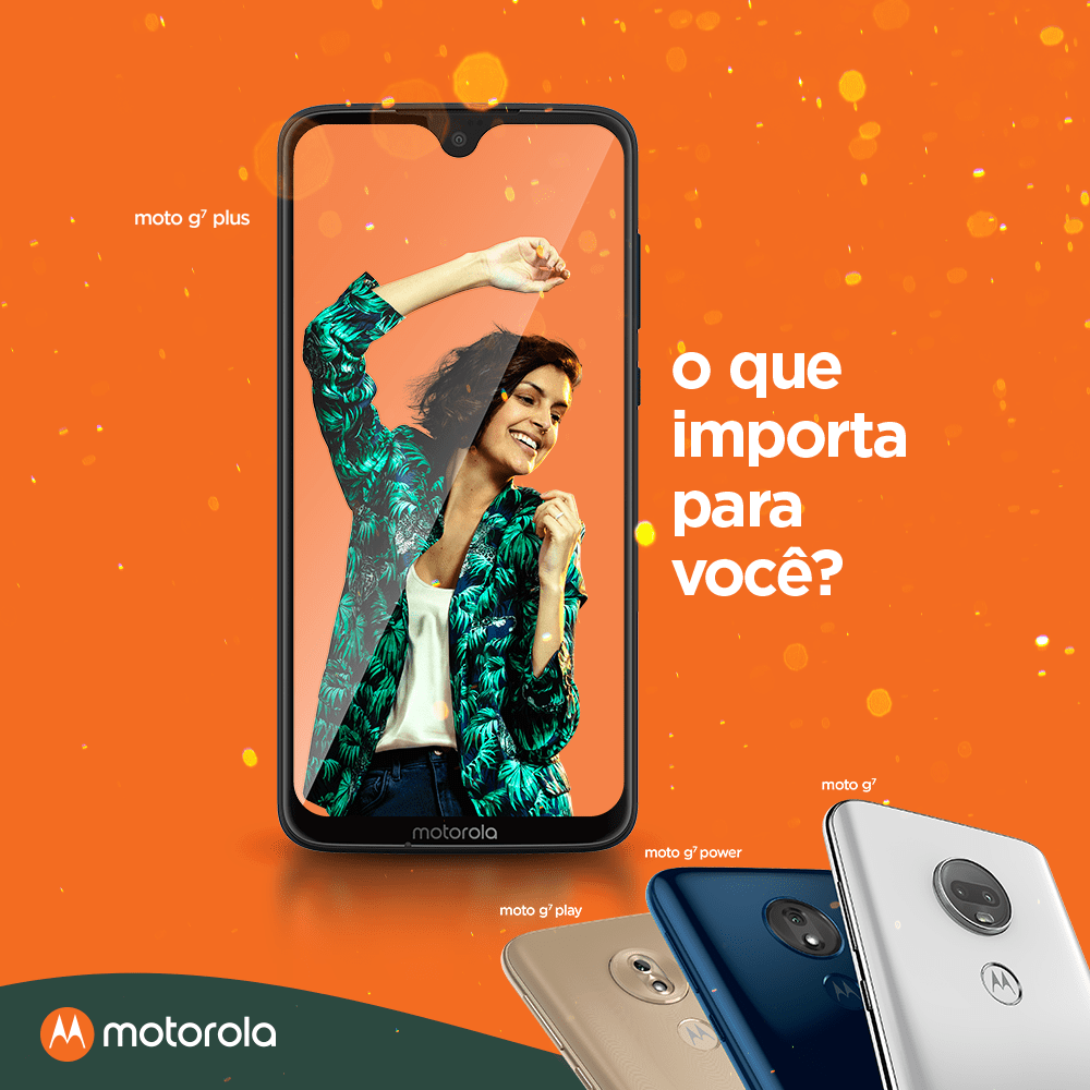 Lançamento Motorola Moto G7 Gazin