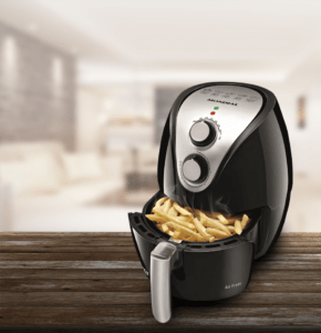 eletrodoméstico na cozinha Gazin airfryer