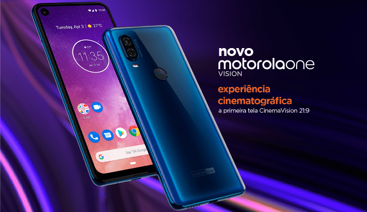 Motorola One Vision Gazin