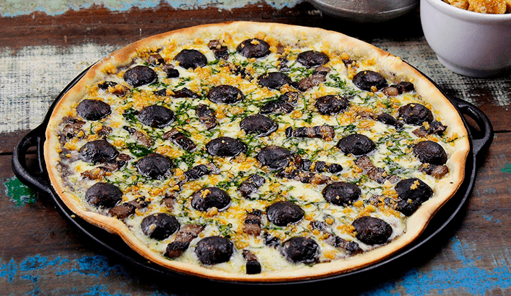 pizza de feijoada