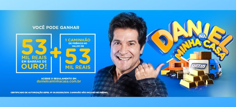 Gazin E Daniel Na Minha Casa: 2º Sorteio