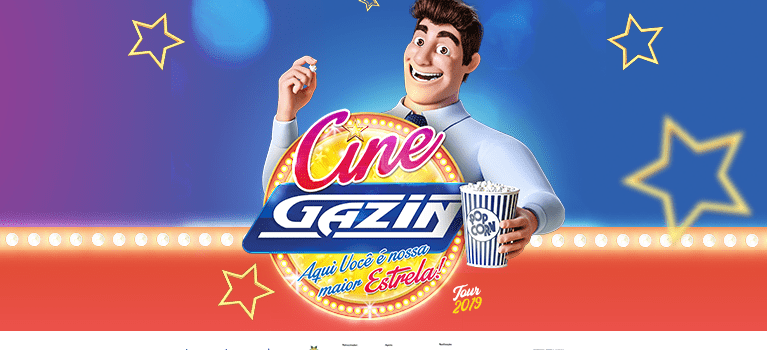 CINE GAZIN TOUR 2019 – Atenderá 12 cidades em 2 estados esse ano!