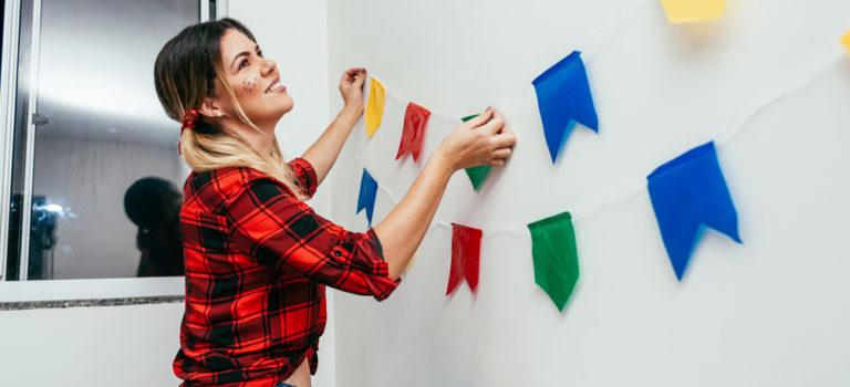 3 dicas para fazer um arraiá em casa!