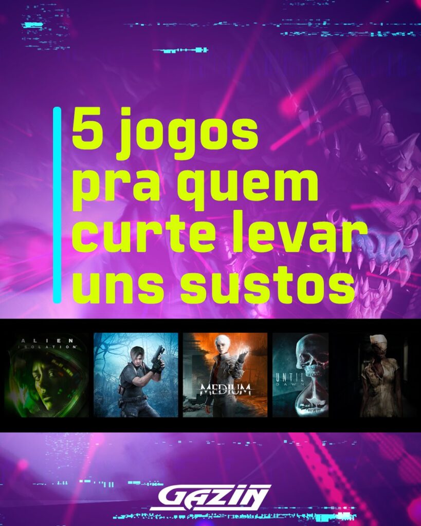 Dez jogos de terror do gênero Survival Horror para levar susto