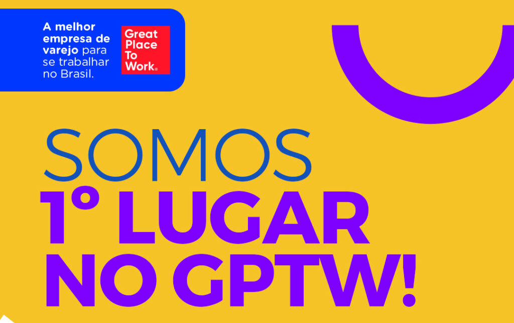 Somos 1º lugar no GPTW